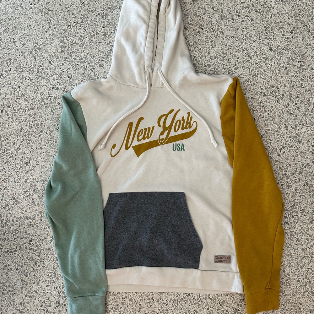 Good Land Supply Co. Multicolor New York USA Hoodie – 2XL